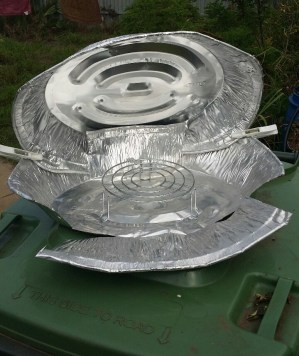 foil solar oven