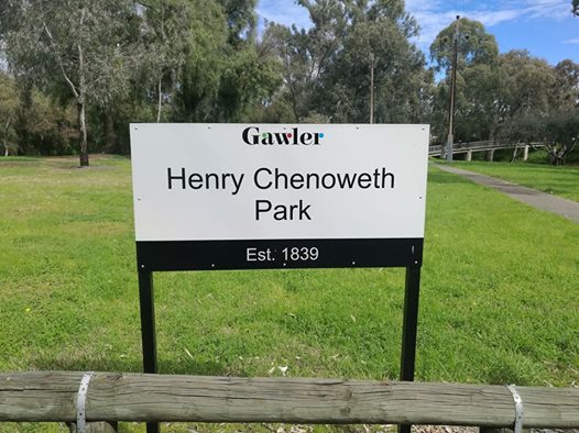Henry Chenoweth Park, now known globally for its weediness...