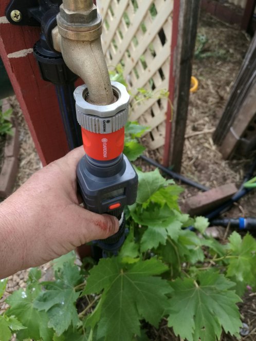 The final connection.