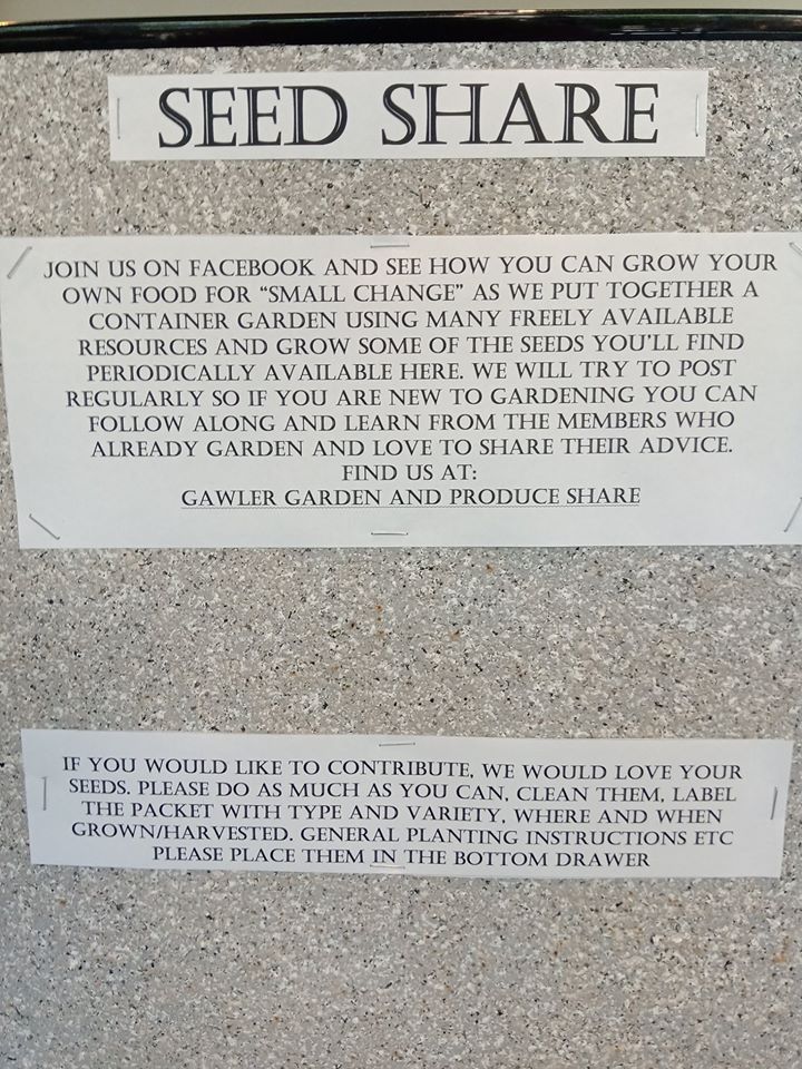 Seedbank instructions