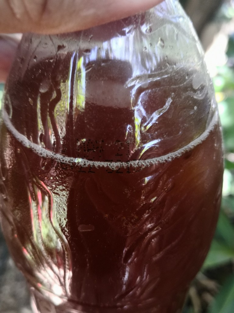 A few small bubbles are a good sign.