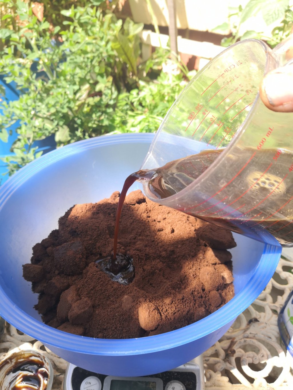 Bokashi bran from coffee&nbsp;grounds