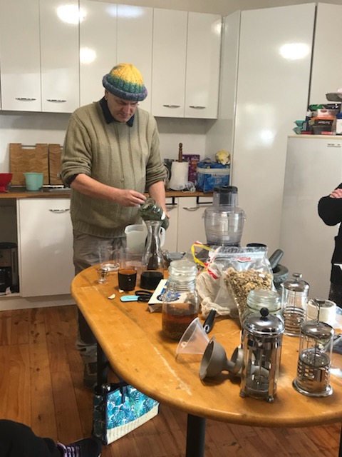 Kitchen herbalism workshop