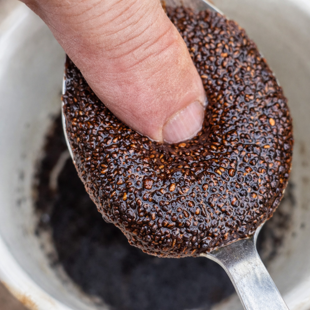 A good soak of the seeds and you've got a bulking laxative!